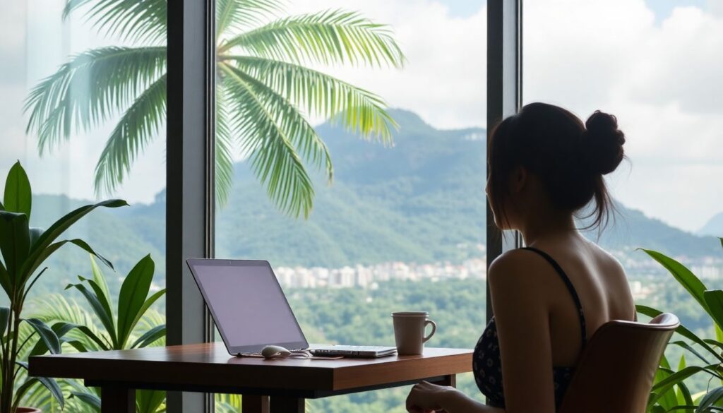 Digital Nomad: как работать и путешествовать одновременно - иллюстрация