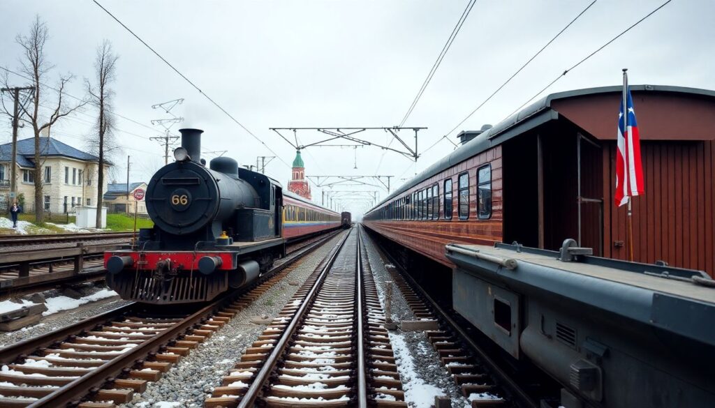 Путешествие на поезде по России: самые живописные маршруты - иллюстрация