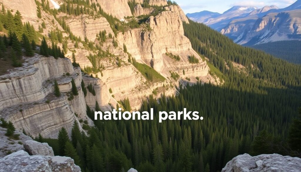 Самые красивые национальные парки США - иллюстрация