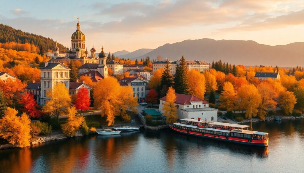 Куда поехать в России осенью за золотыми пейзажами - иллюстрация