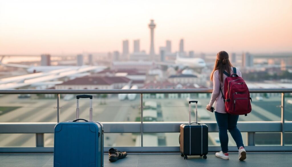 Путешествие с ручной кладью: как уместить все необходимое - иллюстрация