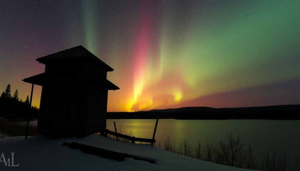 Где посмотреть северное сияние в России: Мурманск, Карелия, Ямал - иллюстрация