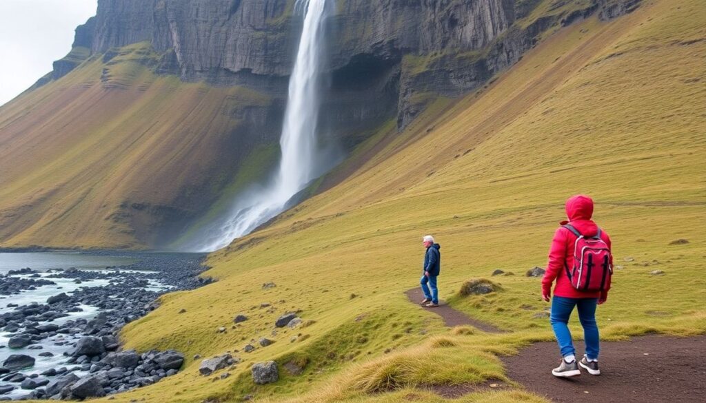 Путешествие по Исландии: ледники, вулканы и водопады - иллюстрация