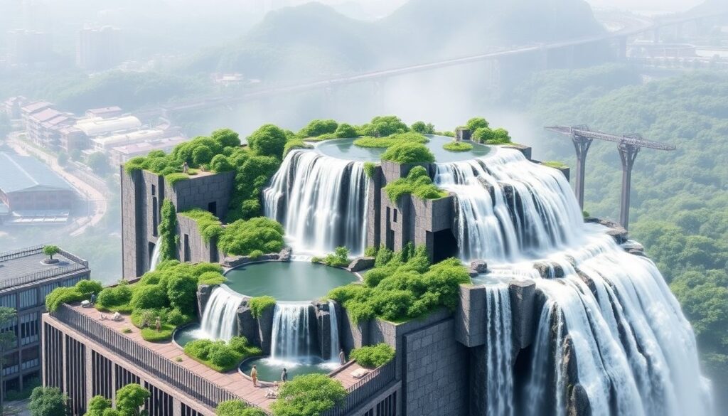 Самые красивые водопады мира - иллюстрация