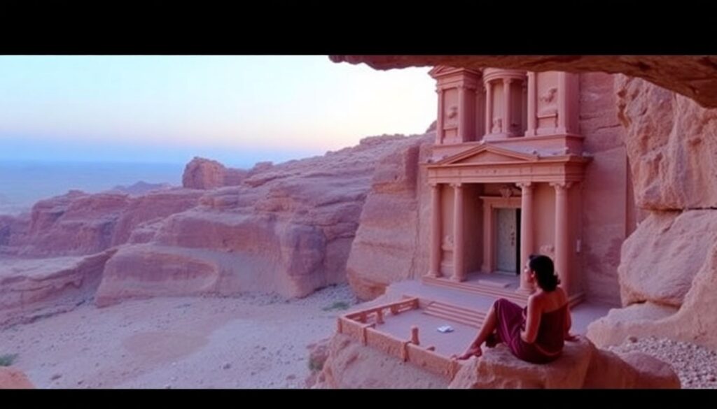 Путешествие в Иорданию: Петра, пустыня Вади-Рам и Мертвое море - иллюстрация