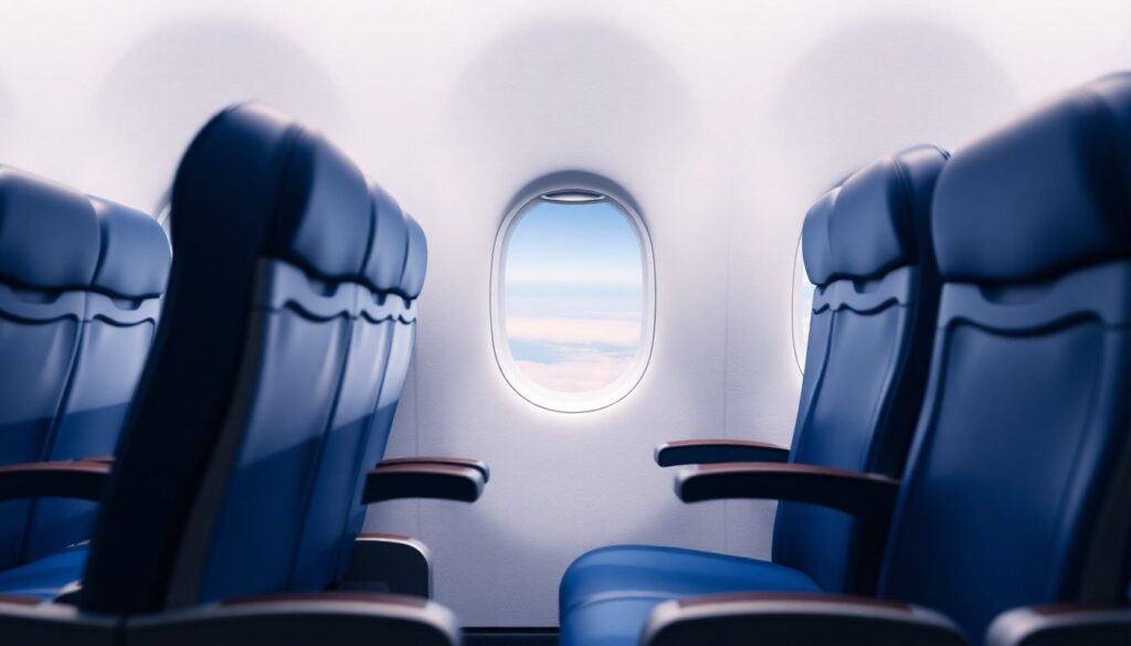 Как правильно выбрать место в самолете - иллюстрация