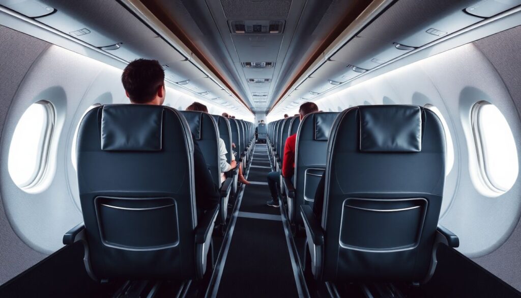 Как правильно выбрать место в самолете - иллюстрация