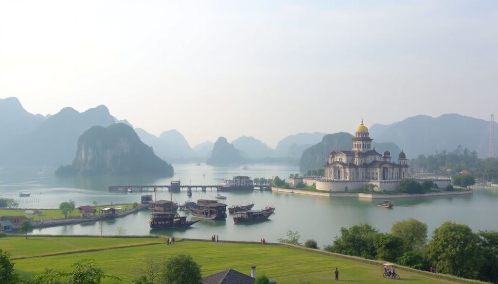 Путешествие по Вьетнаму с севера на юг: готовый маршрут - иллюстрация