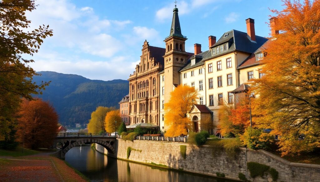 Самые красивые осенние направления в Европе - иллюстрация