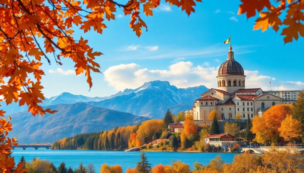 Самые красивые осенние направления в Европе - иллюстрация