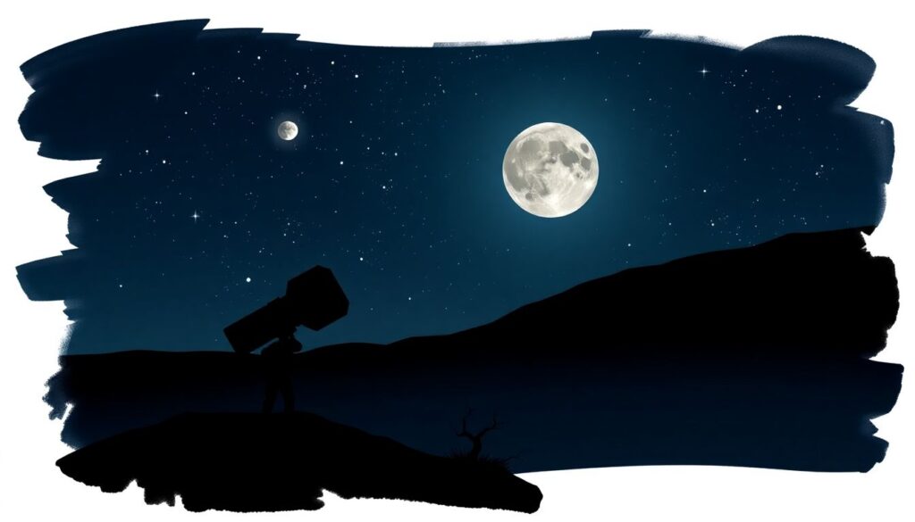 Лучшие места для наблюдения за звездами - иллюстрация