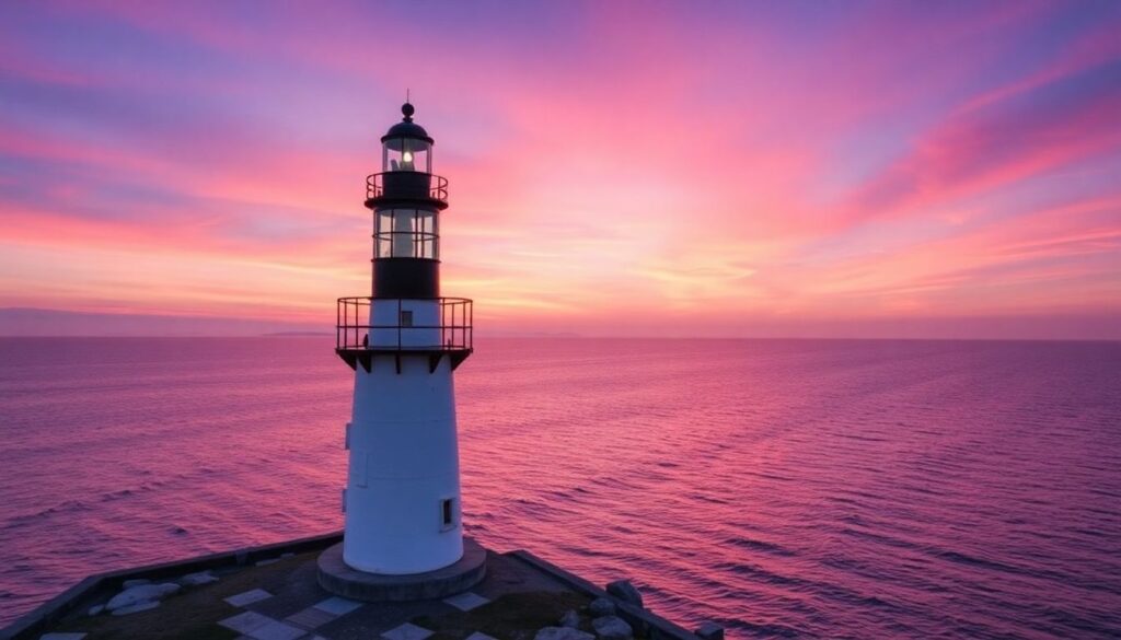Самые красивые маяки мира - иллюстрация