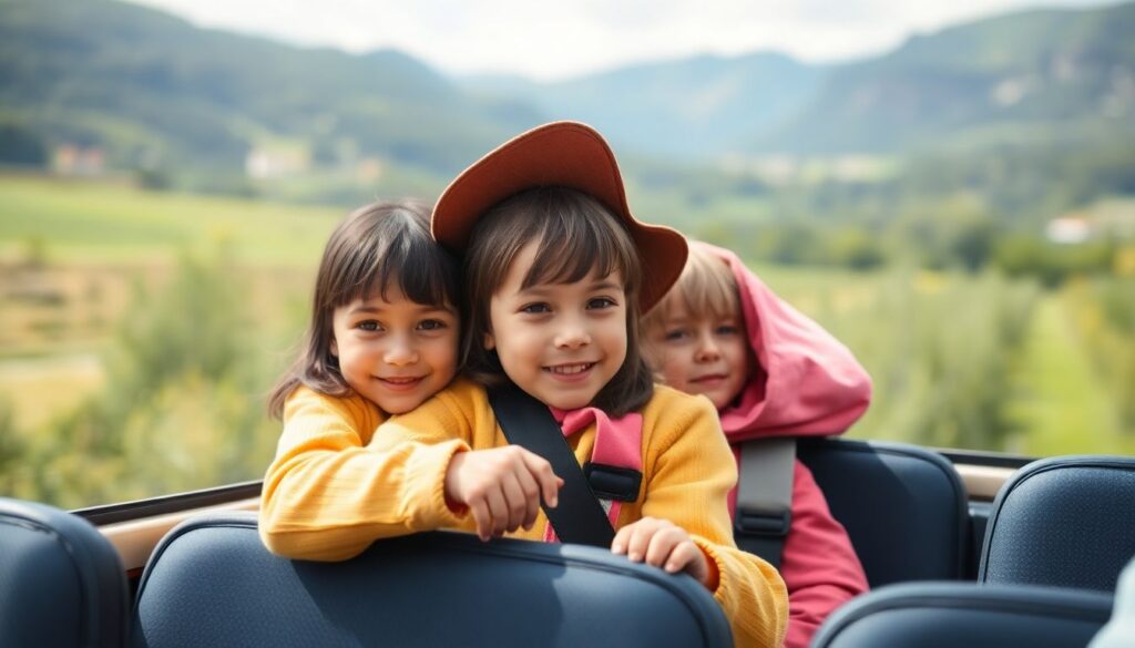 Как сделать путешествие с детьми интересным для них - иллюстрация