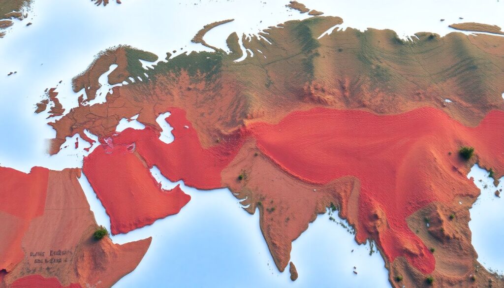 Самые необычные границы между странами - иллюстрация