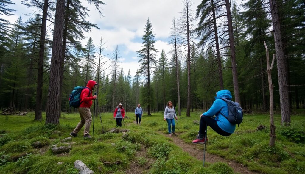 Как не потеряться в лесу: правила навигации - иллюстрация