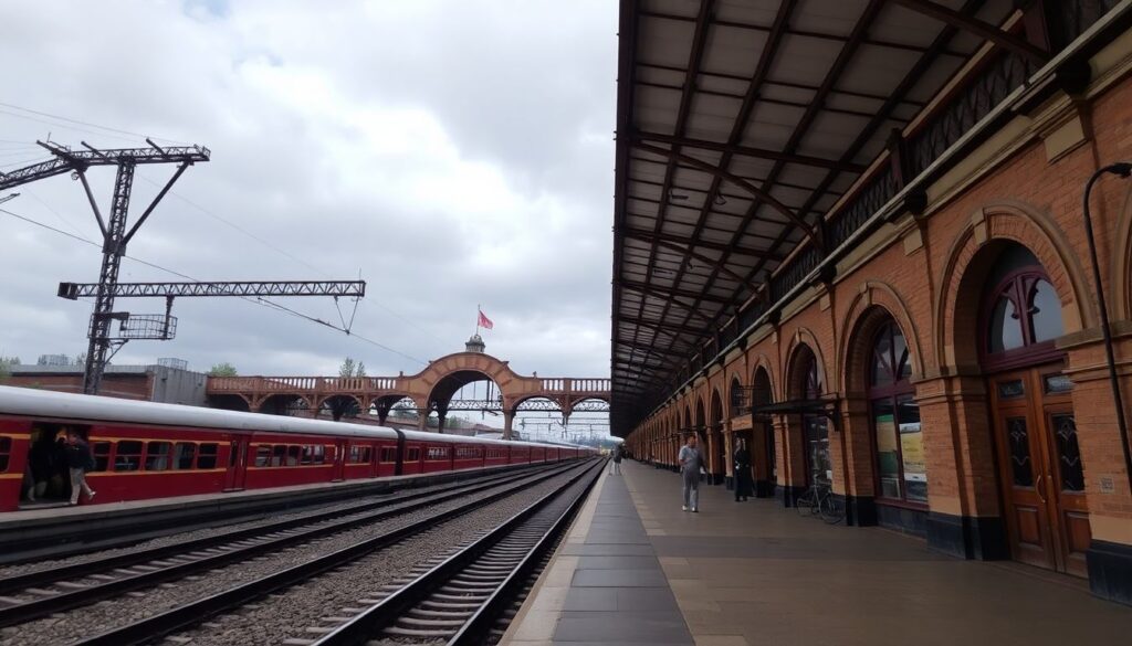 Самые красивые железнодорожные вокзалы мира - иллюстрация