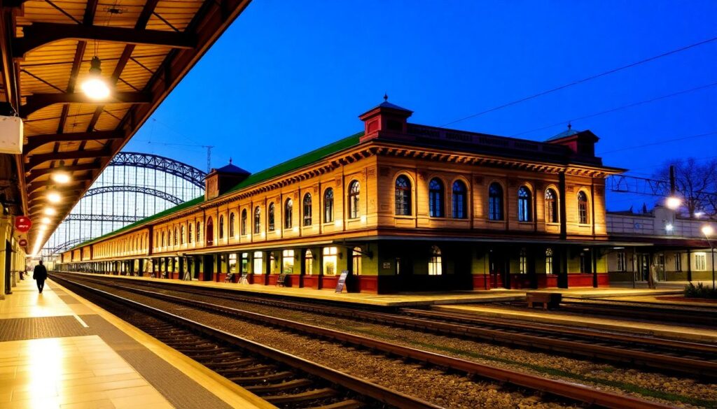 Самые красивые железнодорожные вокзалы мира - иллюстрация