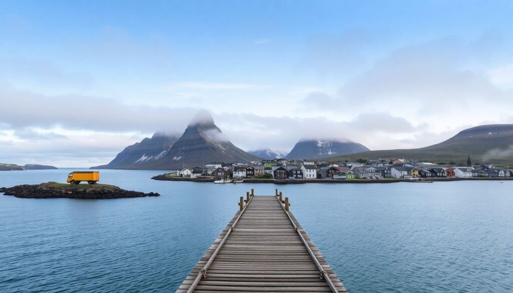 Путешествие на Фарерские острова: суровая красота севера - иллюстрация