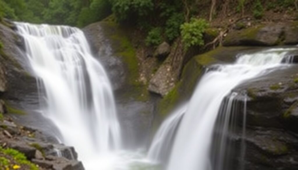 Как сделать идеальные фотографии у водопада - иллюстрация