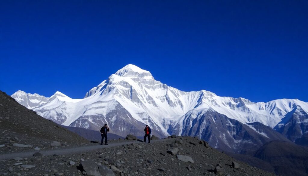 Путешествие в Непал: треккинг к базовому лагерю Эвереста - иллюстрация
