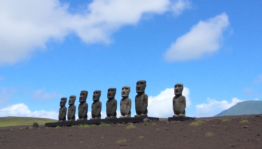 Путешествие на остров Пасхи: загадки каменных истуканов - иллюстрация