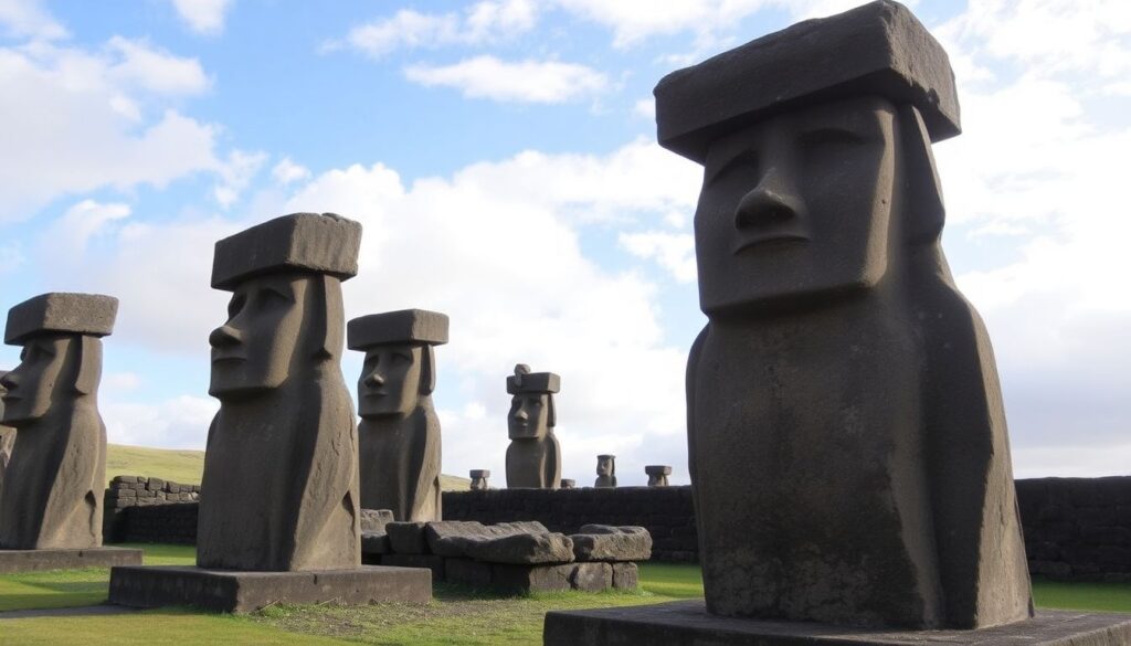 Путешествие на остров Пасхи: загадки каменных истуканов - иллюстрация