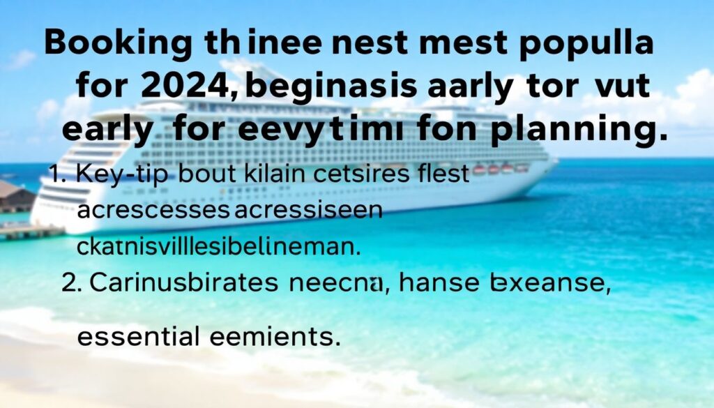 Самые интересные морские круизы в 2024 году - иллюстрация