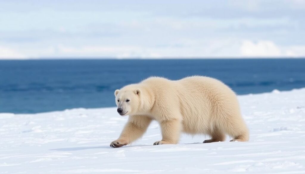Путешествие на Шпицберген: арктические пейзажи и белые медведи - иллюстрация