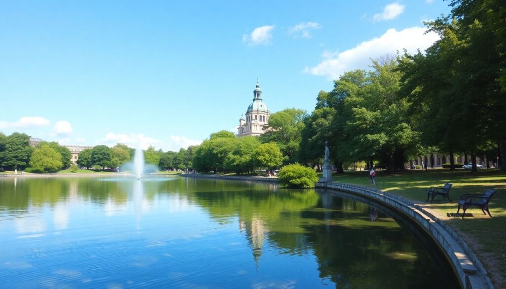 Лучшие городские парки мира для прогулок и пикников - иллюстрация