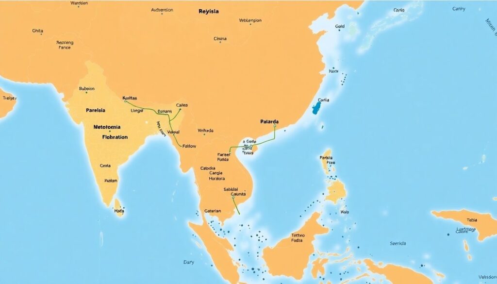 Путешествие по Шелковому пути: современные маршруты - иллюстрация