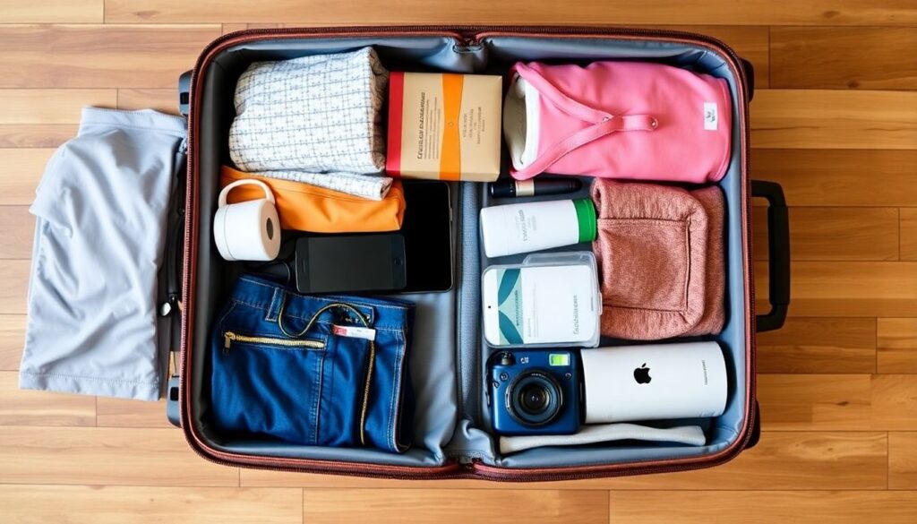 Как научиться собирать чемодан за 15 минут - иллюстрация