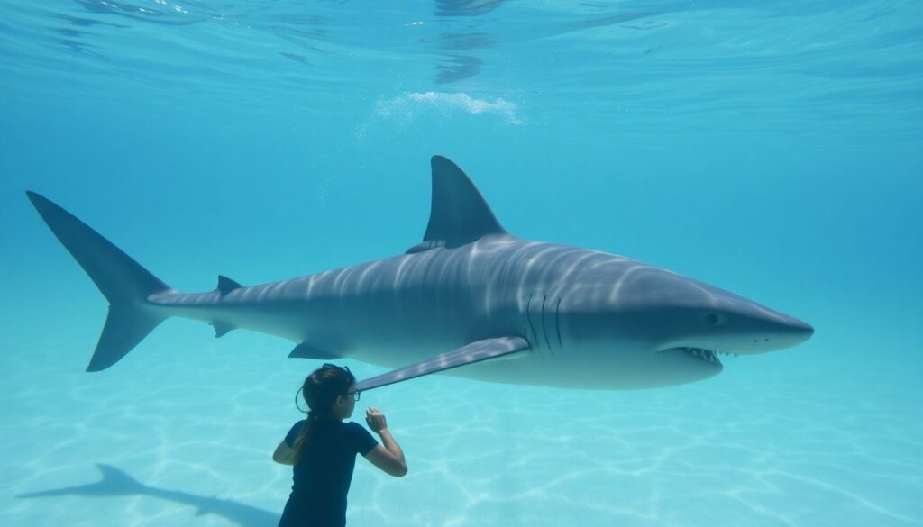 Лучшие места для погружения с акулами - иллюстрация