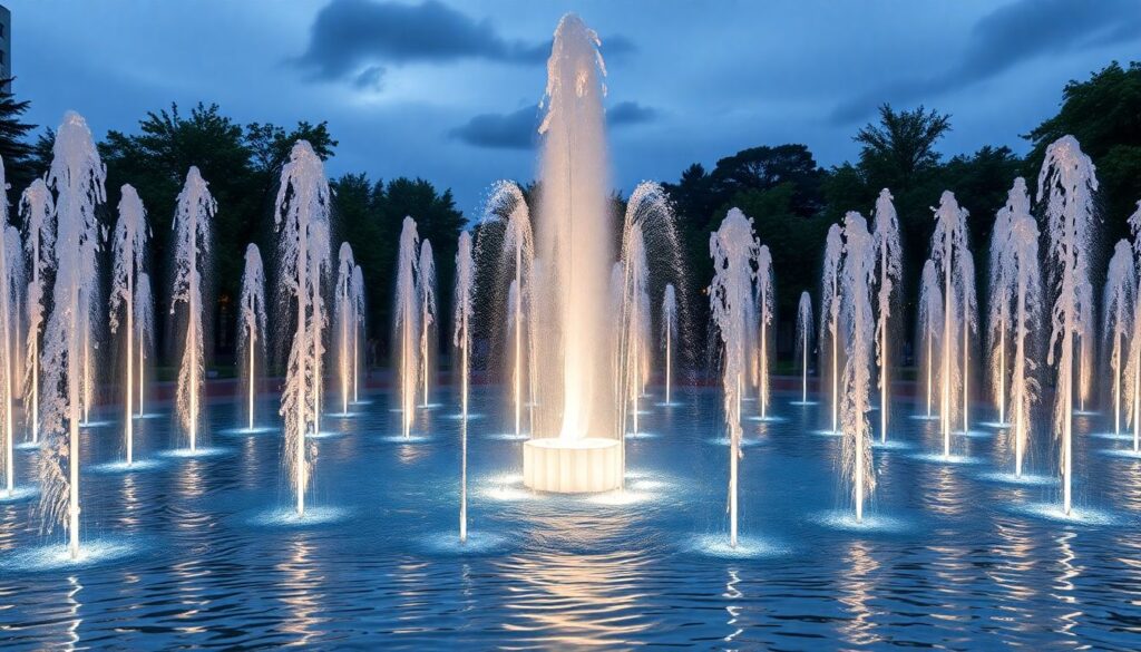 Самые красивые и необычные фонтаны мира - иллюстрация