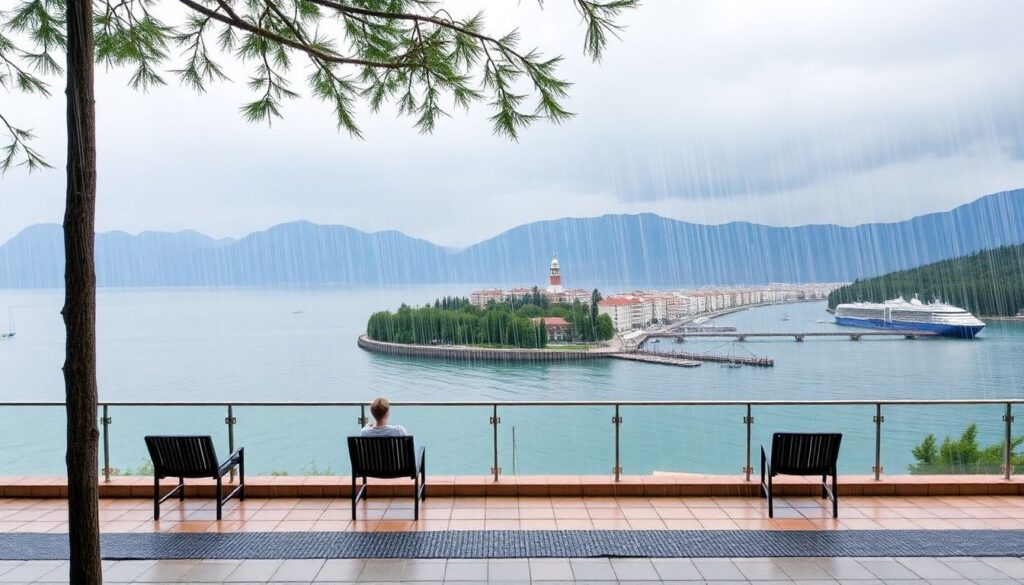 Как не испортить отпуск плохой погодой - иллюстрация