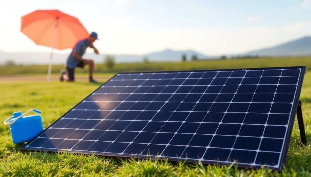 Как выбрать портативную солнечную панель - иллюстрация