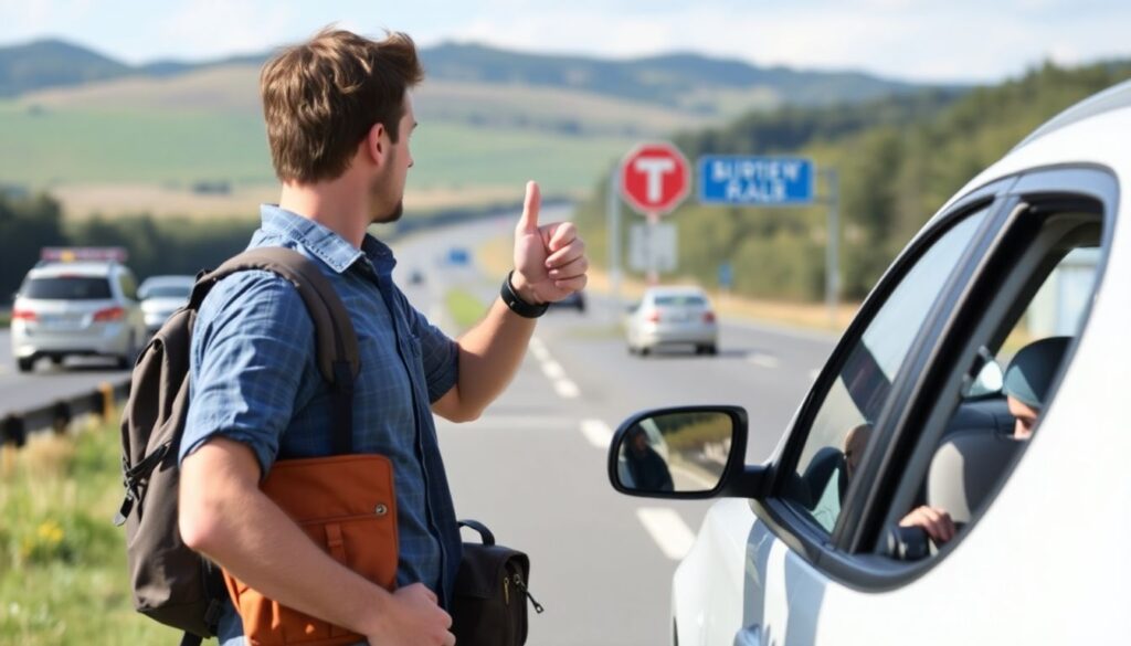 Как путешествовать автостопом по Европе: советы и безопасность - иллюстрация