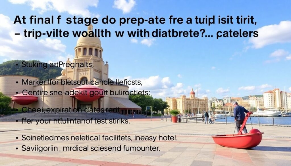 Как путешествовать с диабетом: подготовка и аптечка - иллюстрация