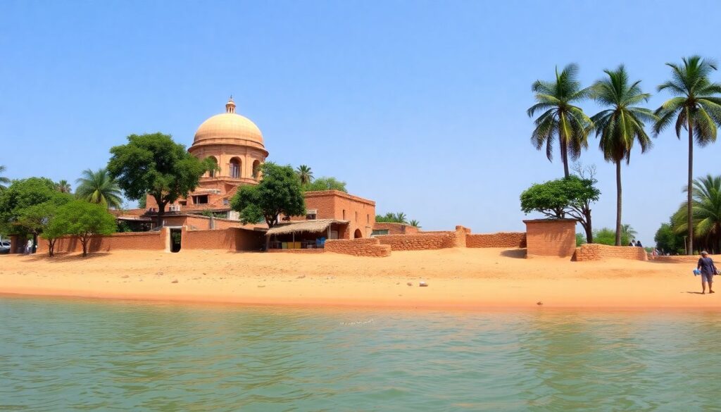 Путешествие в Сенегал: остров Горе и розовое озеро Ретба - иллюстрация