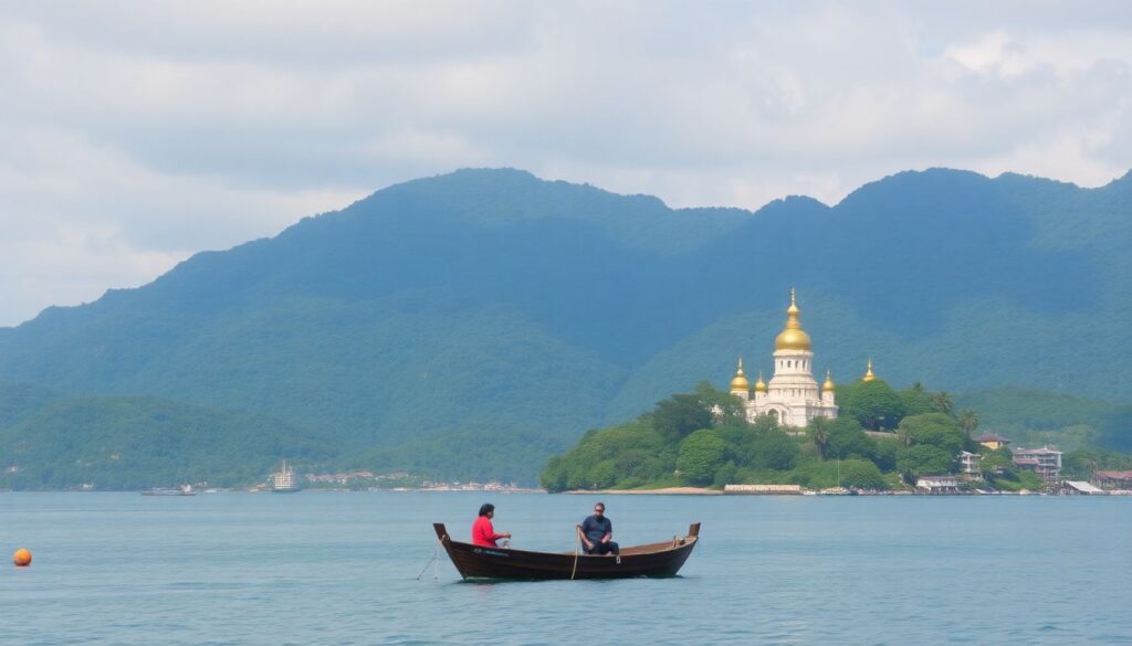 Путешествие в Бруней: султанат на острове Борнео - иллюстрация