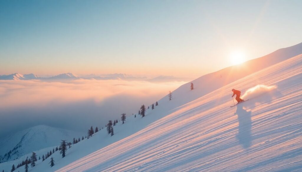 Лучшие горнолыжные курорты для фрирайда - иллюстрация