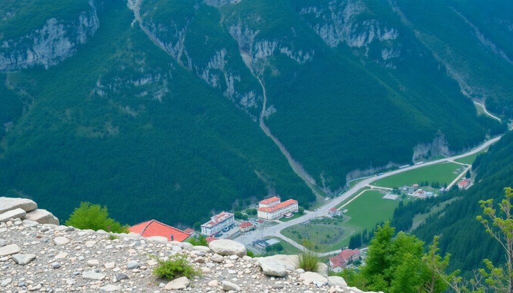 Путешествие по Балканам: маршрут по нескольким странам - иллюстрация