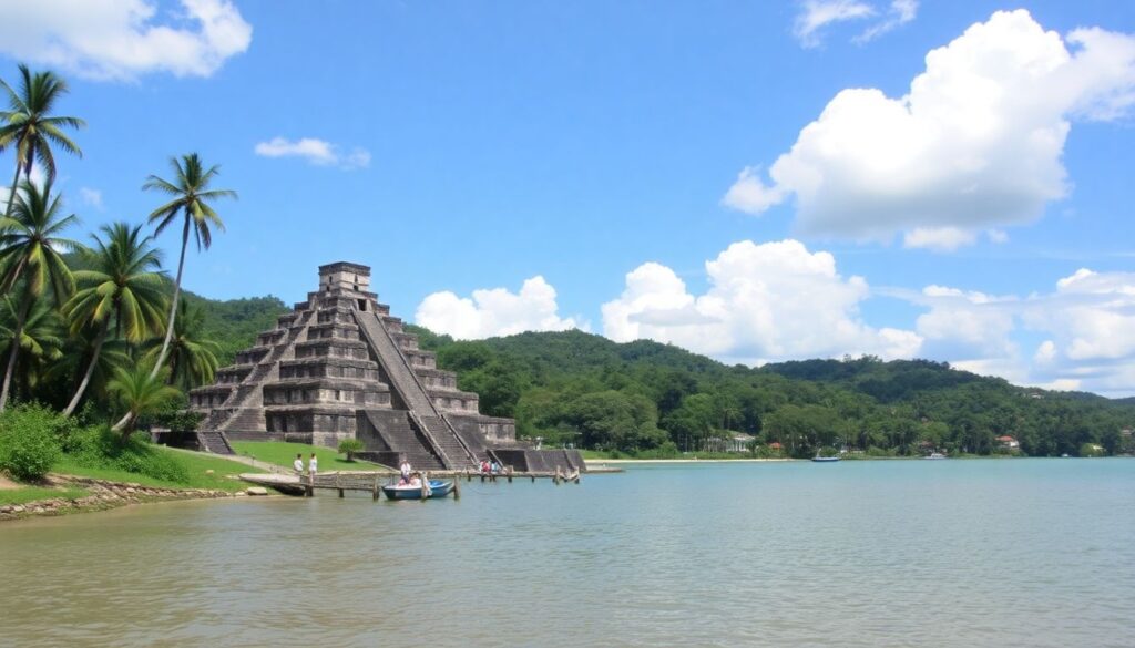 Путешествие в Гондурас: руины Копана и Карибское побережье - иллюстрация