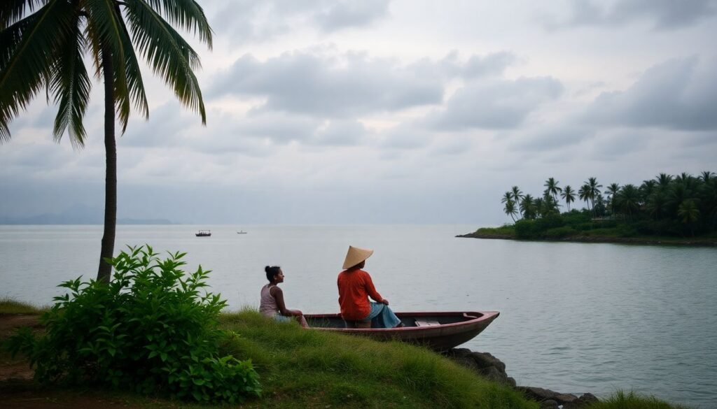 Лучшие места для встречи Нового года в тепле - иллюстрация