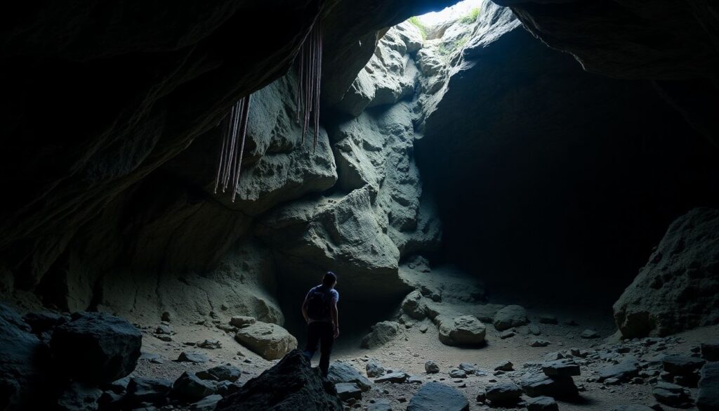 Лучшие места для спелеологии (исследования пещер) - иллюстрация