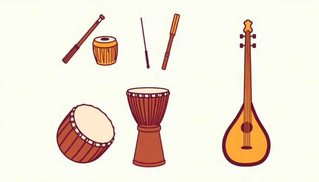 Самые необычные музыкальные инструменты народов мира - иллюстрация