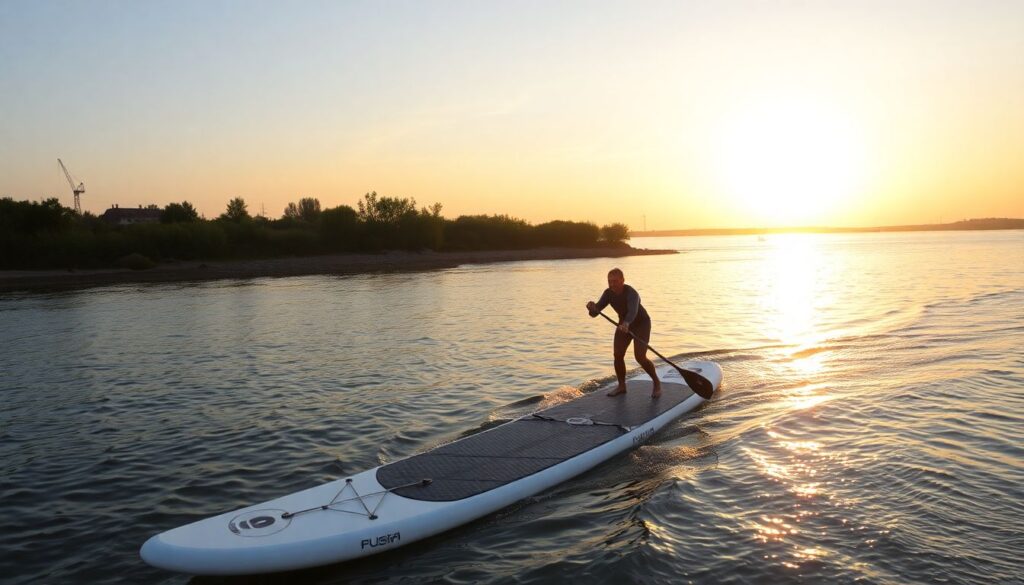 Лучшие места для сапсерфинга - иллюстрация