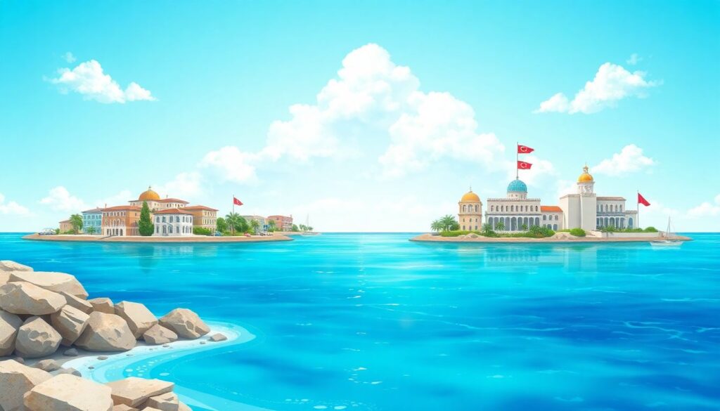 Путешествие на Кипр: разделенный остров - иллюстрация