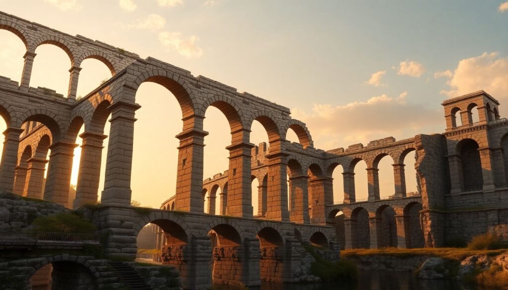 Самые впечатляющие акведуки и виадуки Древнего Рима - иллюстрация