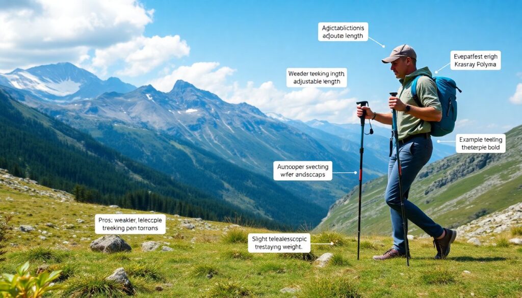 Как выбрать треккинговые палки - иллюстрация