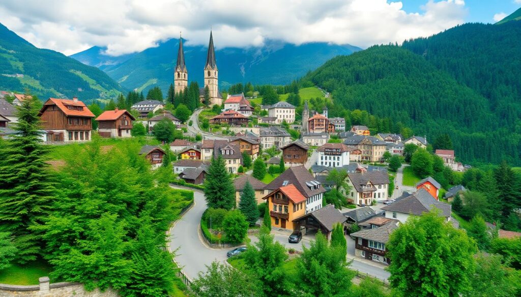 Путешествие в Лихтенштейн: княжество в Альпах - иллюстрация